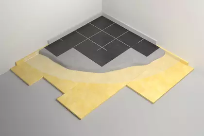 Isolatie van een zwevende dekvloer met ISOVER glaswol