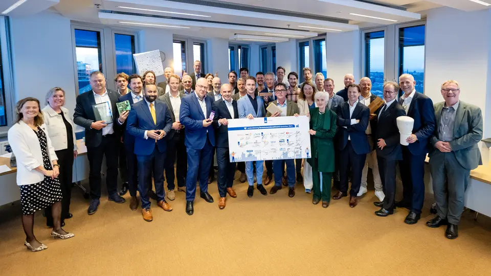 Bouwmaterialenakkoord ondertekening
