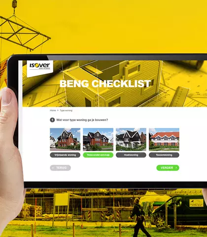 BENG checklist de tool en vindt welk isolatiemateriaal u het beste kunt toepassen