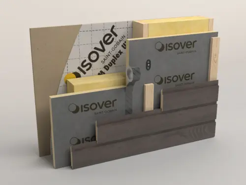 Prefab isoleren met glaswol