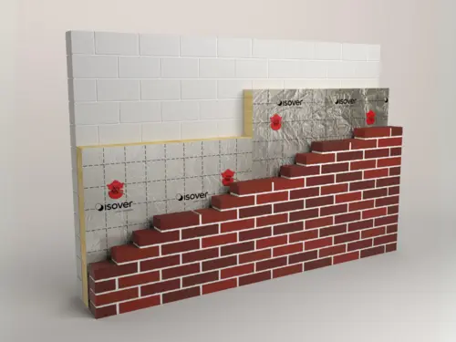 Spouwmuur isoleren met glaswol van Isover
