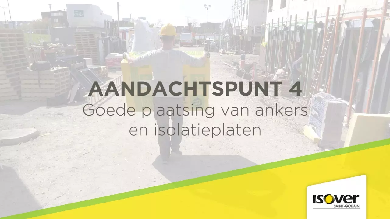 Isover verwerkingsfilm spouwmuur isolatie thumbnail