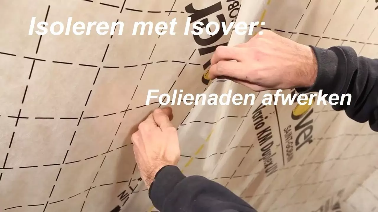 Luchtdicht bouwen: folienaden luchtdicht afwerken thumbnail